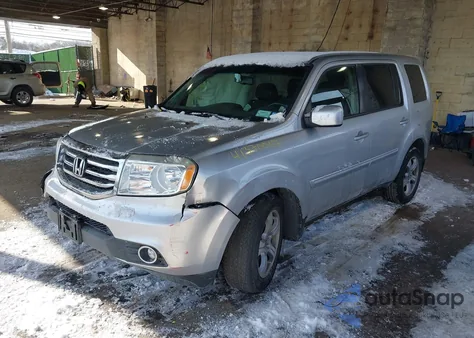 2013 Honda Pilot Ex-L из США, поврежденный, VIN 5FNYF4H5XDB037220